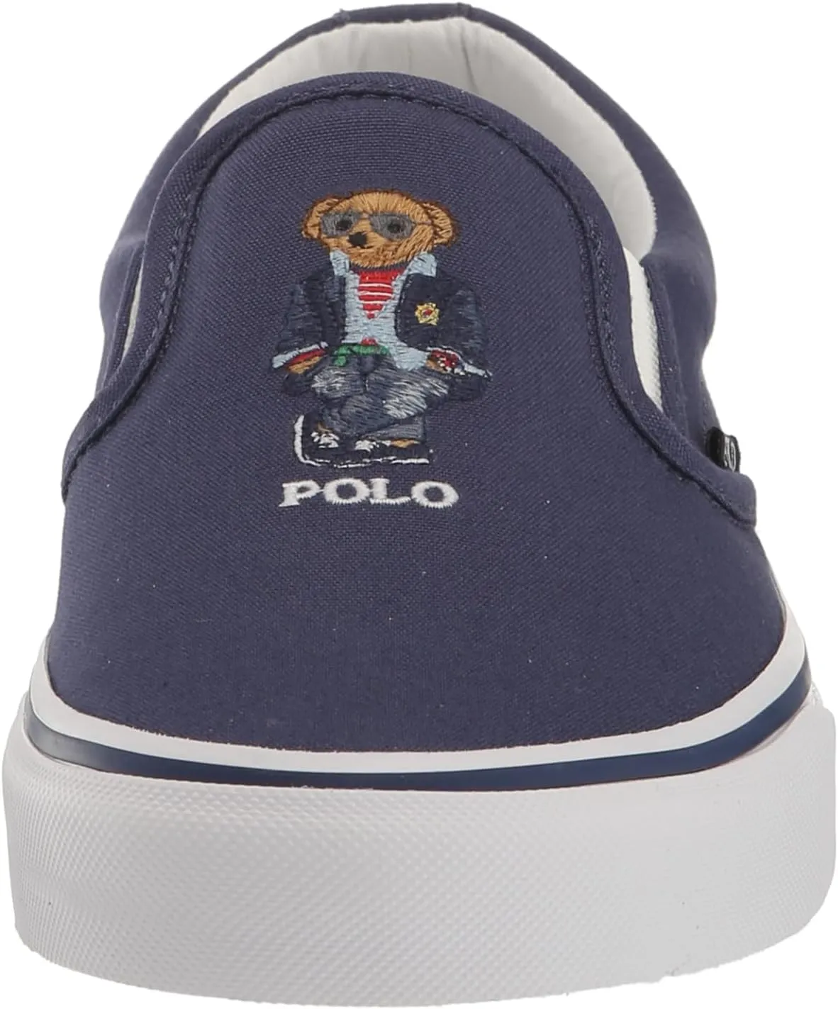 Polo Ralph Lauren Men's Keaton Patchwork Madras Slip-on Sneaker