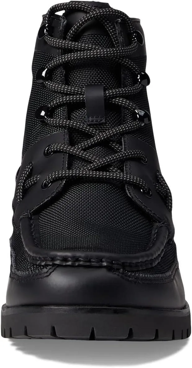 POLO RALPH LAUREN Men's Ranger Mid Leather & Oxford Sneaker Boot Fashion