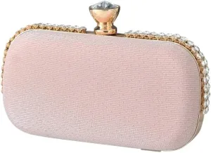 Polyester Cloth Inlay RhinestonesEvening Bag Women's Versatile Clutch Purses