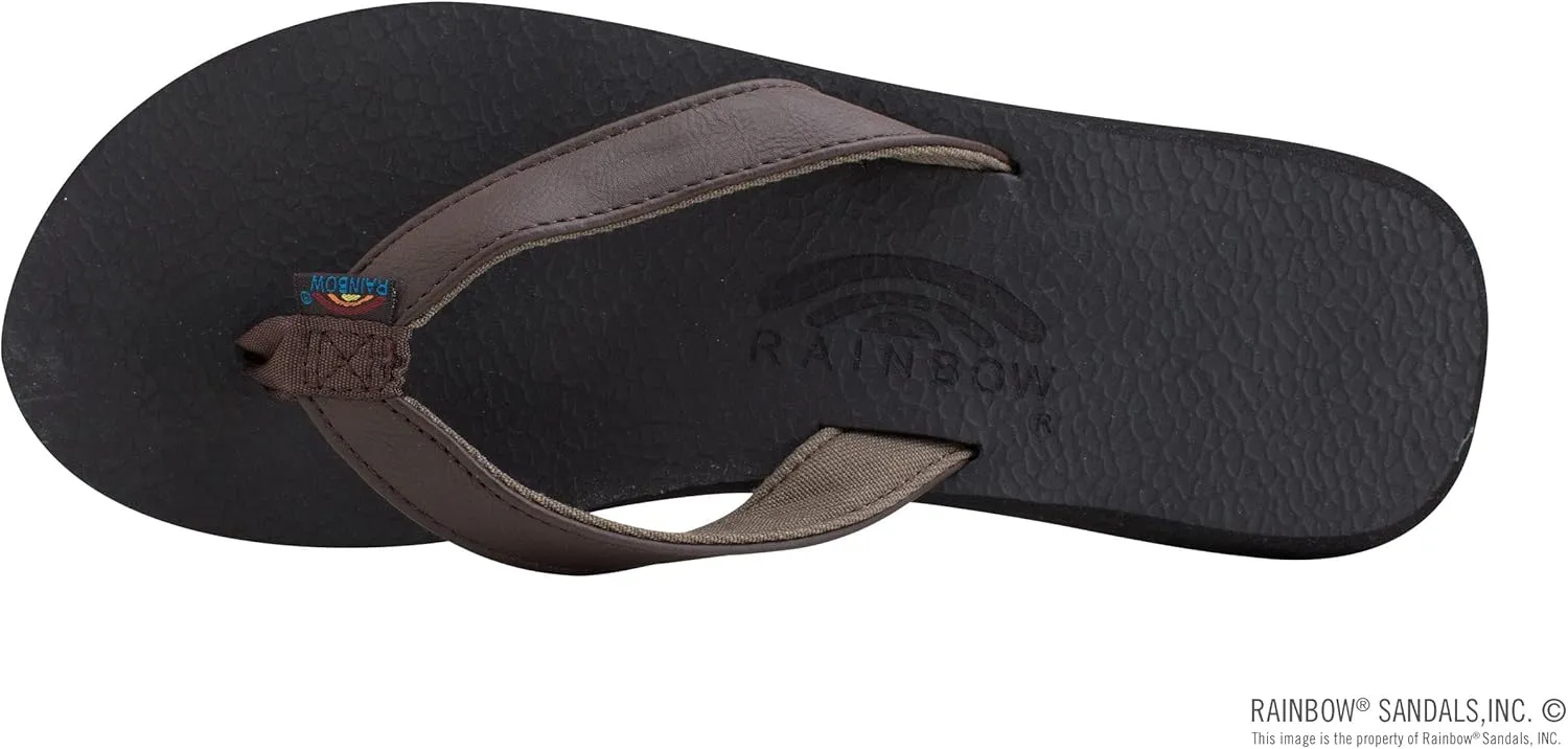 Rainbow Sandals Women's The Cottons Soft Rubber Top Sole w/Tapered Strap