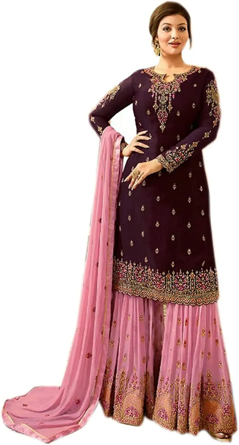 ready to wear new christmas indian pakistani eid wear dress designer palazzo sharara salwar kameez suits