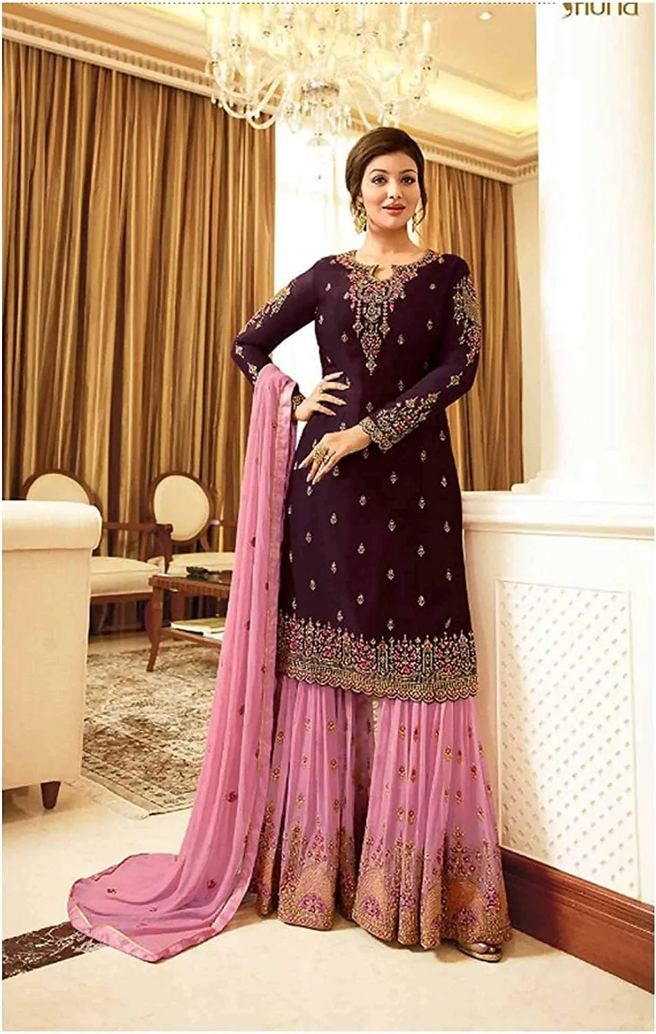 ready to wear new christmas indian pakistani eid wear dress designer palazzo sharara salwar kameez suits