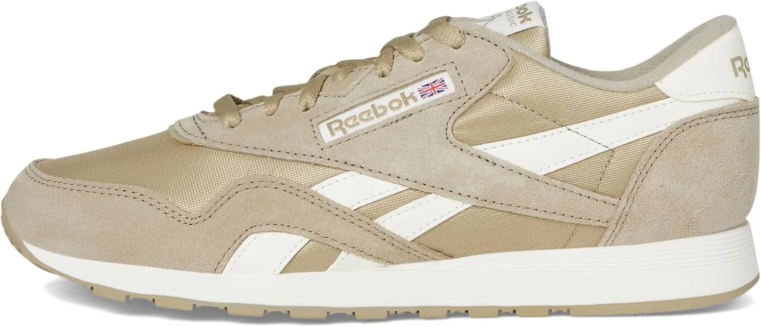 Reebok Mens Classic Cushioned Footbed Faux Leather Running & Training Shoes