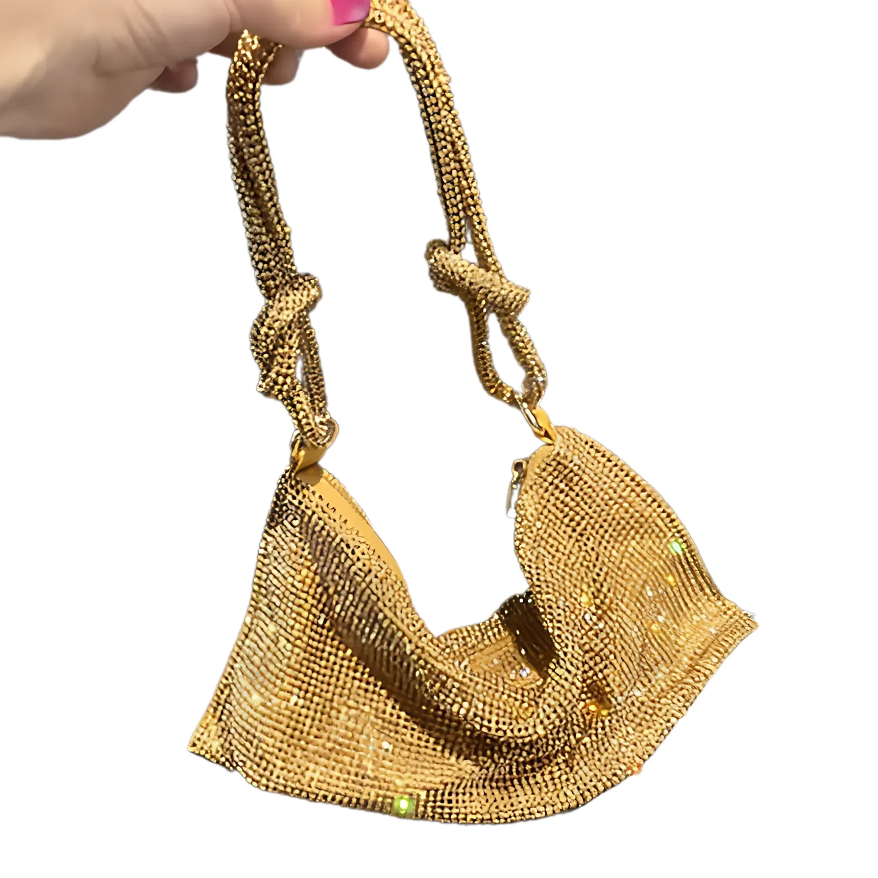 Rhinestones Clutch Bag
