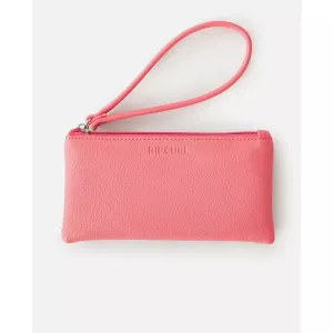 RIPCURL PU WALLET - ESSENTIALS WRISTLET / CORAL