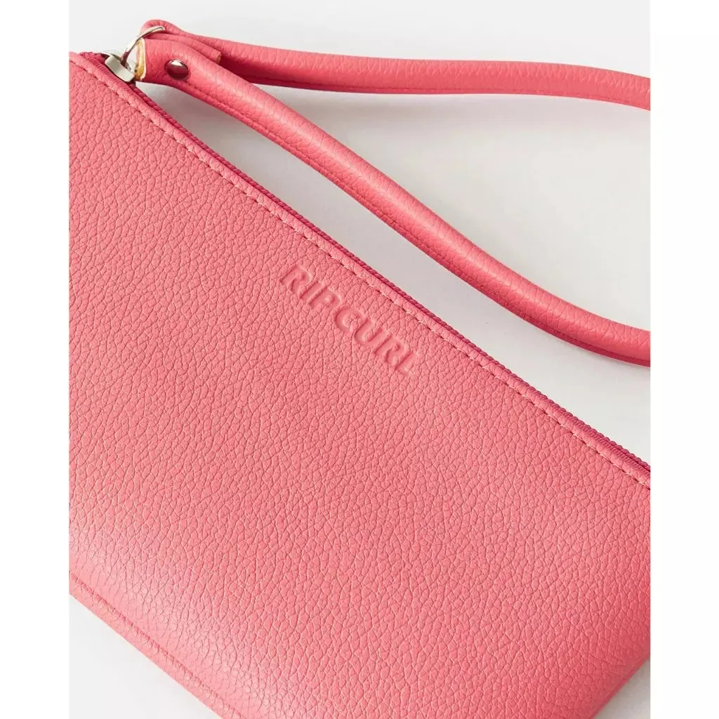 RIPCURL PU WALLET - ESSENTIALS WRISTLET / CORAL