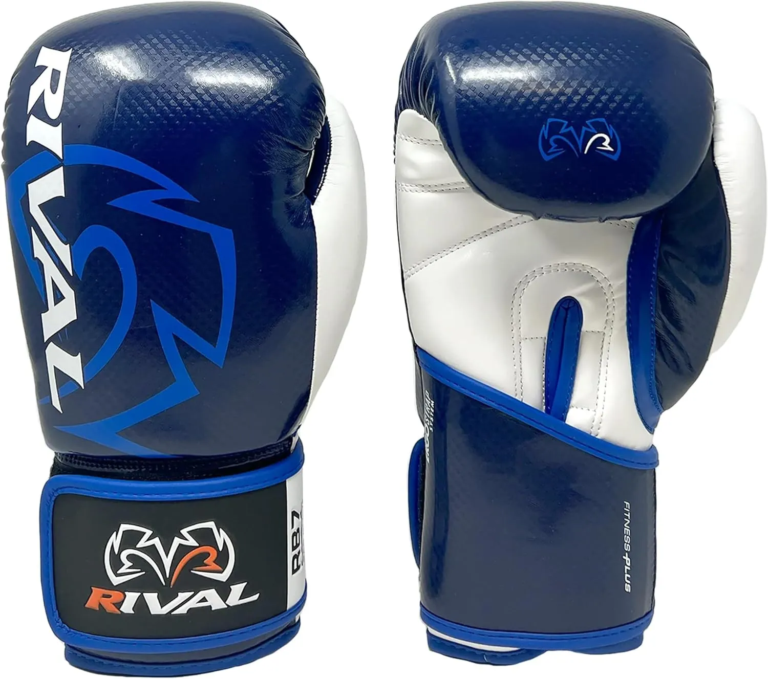 RIVAL Boxing RB7 Fitness Plus Bag Gloves, Ergo Strap System and High-Density Layered Padding for Heavy Bag and Mitt Work