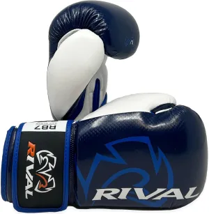 RIVAL Boxing RB7 Fitness Plus Bag Gloves, Ergo Strap System and High-Density Layered Padding for Heavy Bag and Mitt Work