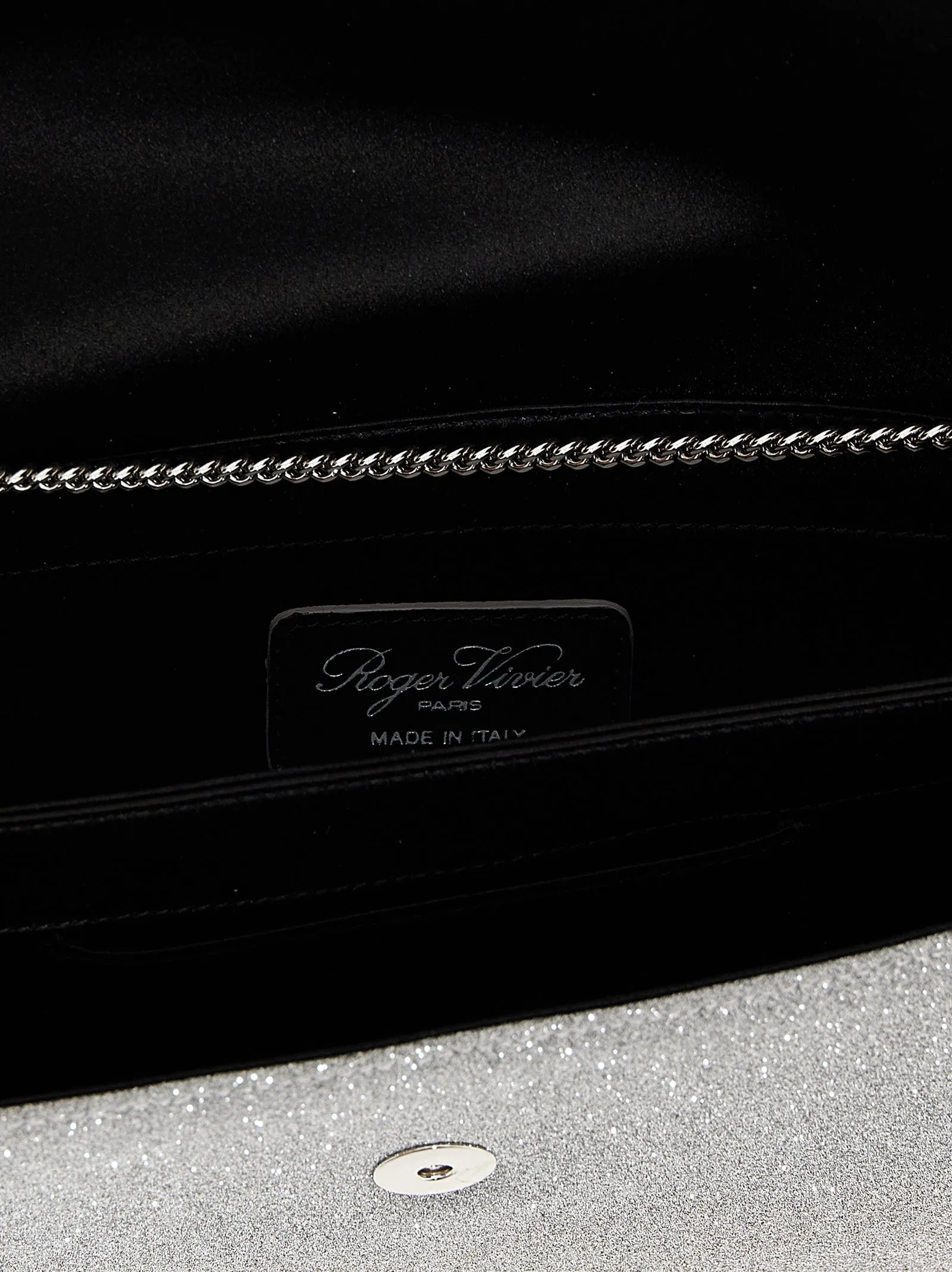 Roger Vivier 'Flower Strass' Clutch