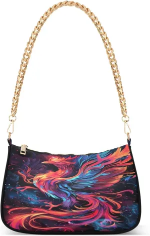 Rose Gold Glitter Shoulder Purse, Small Purses for Women Trendy