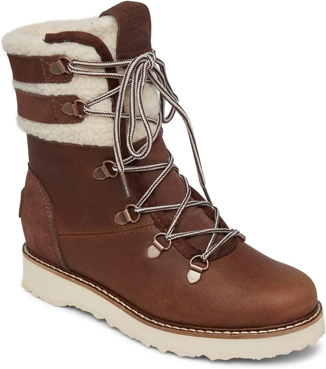 Roxy Women's Brandi Waterproof Leather Boot Fashion