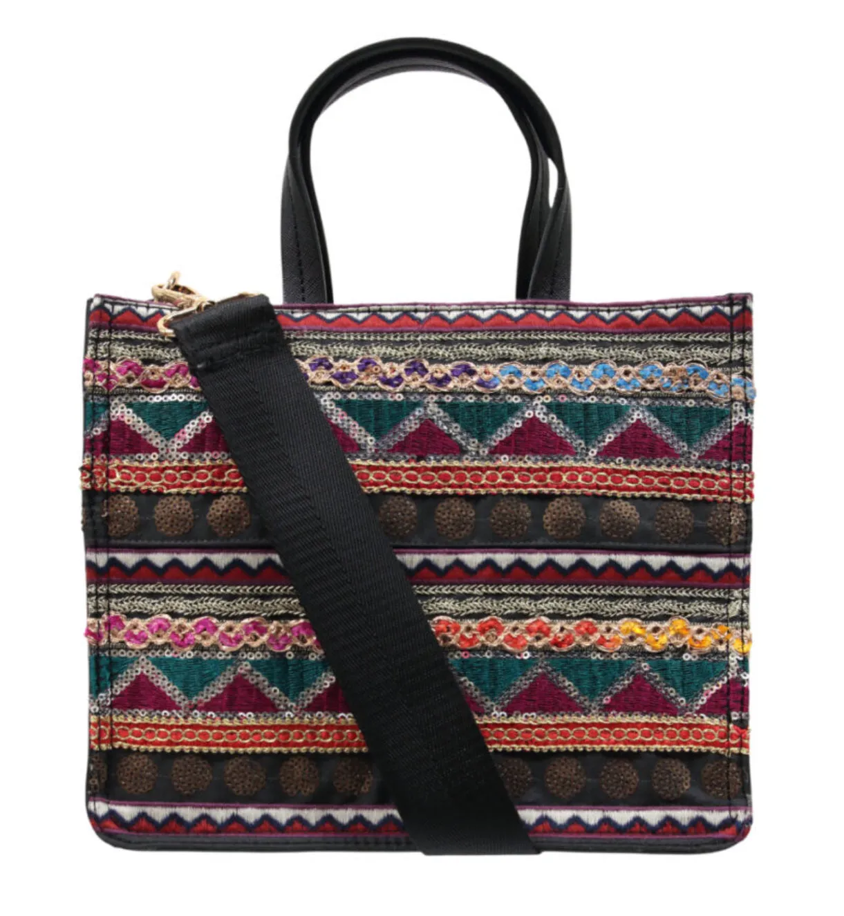 Sassy Duck Jaipur Tote - Sequins