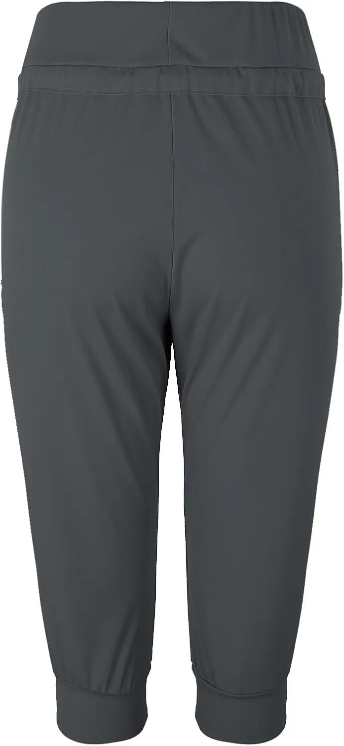SHAOBGE Summer Pants for Women 2024 Summer New Casual Cropped Elastic Pants for Women Fashion Trendy Pants for