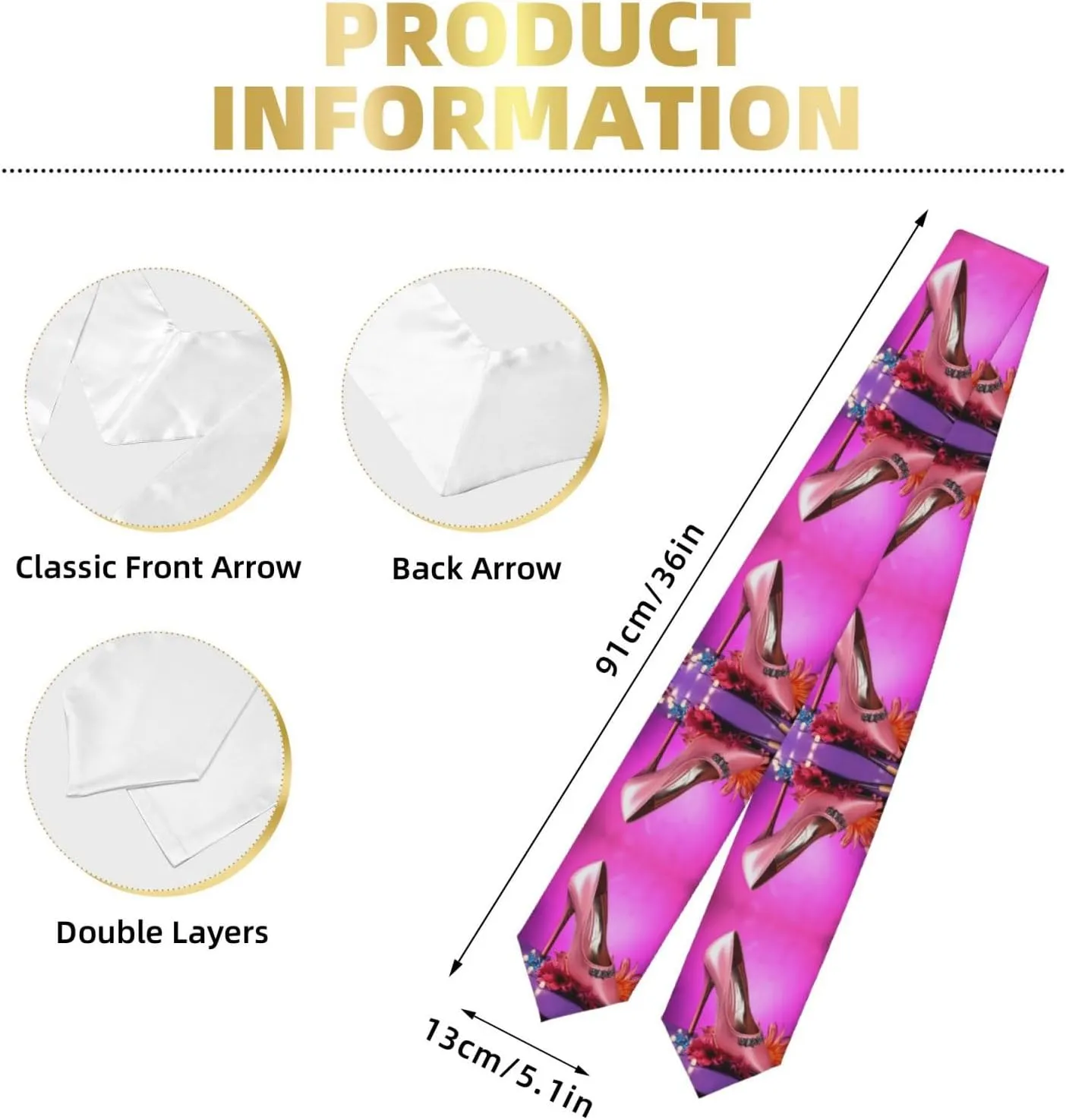Shoes And Makeup Senior Graduation Shawl Ribbon-Good Drape, Luster, Soft And Skin-Friendly
