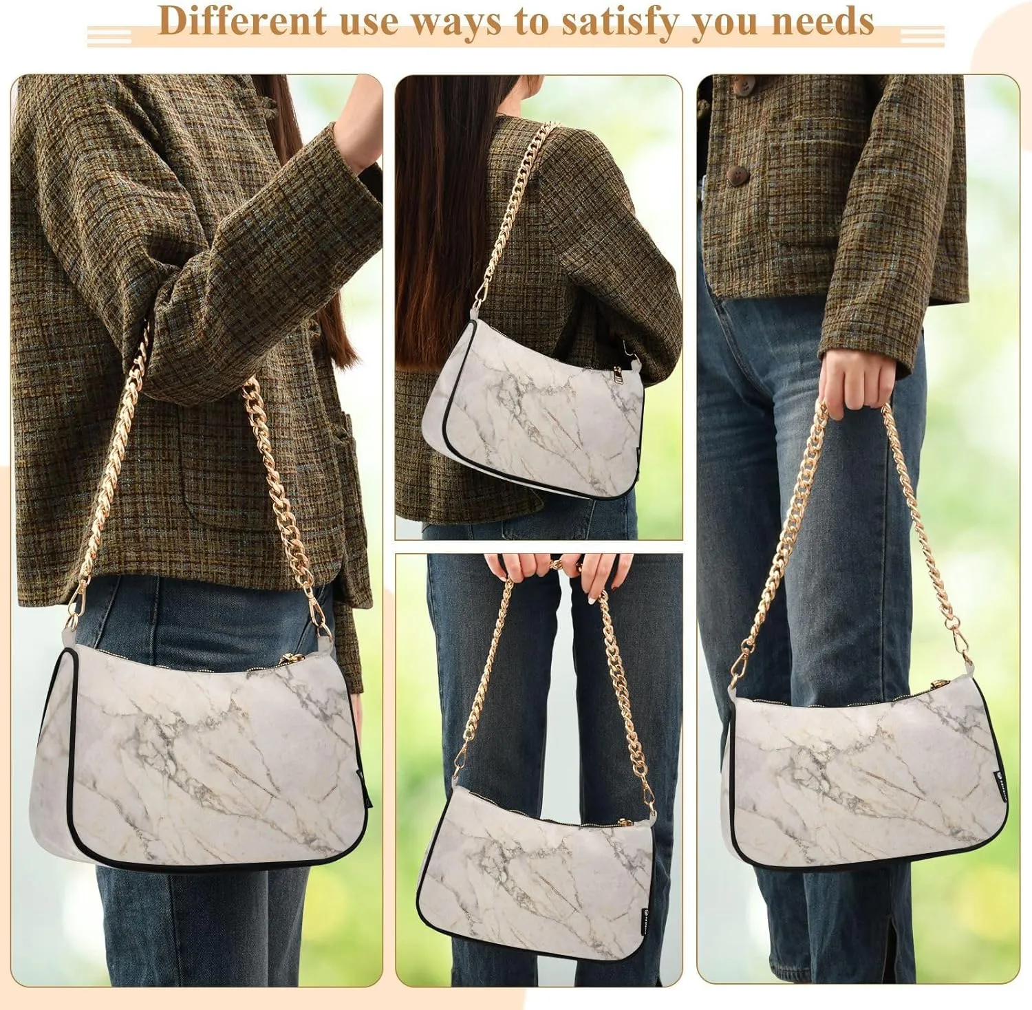 Shoulder Bag Women Clutch Handbag Date Chain Bag Holiday Birthday Valentine Gift