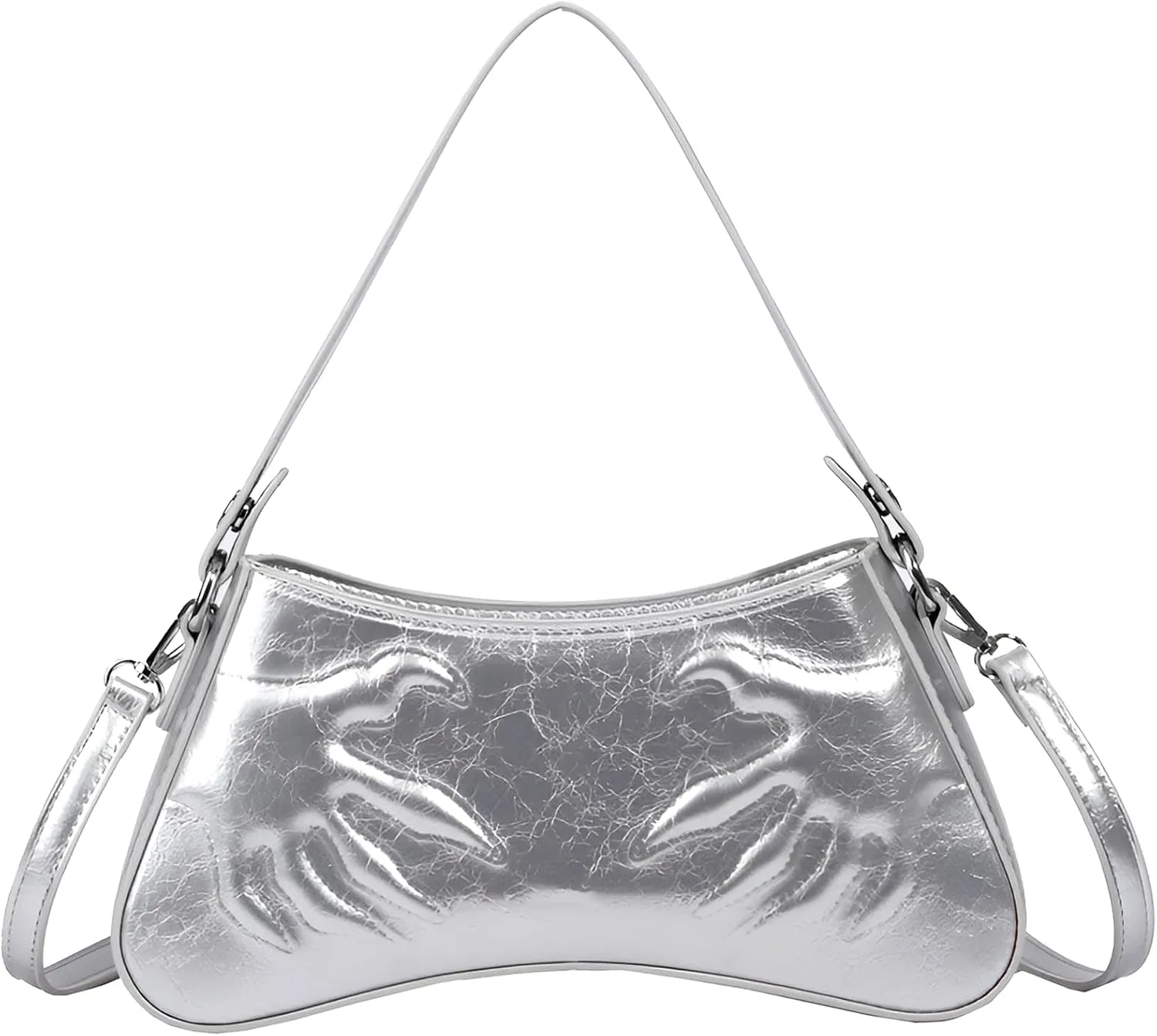 Shoulder Purses for Women, Trendy Purse Clutch Purse Handbag PU Leather Tote Bag Crossbody Bags