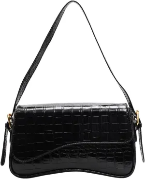 Shoulder Purses for Women, Trendy Purse Clutch Purse Handbag PU Leather Tote Bag Crossbody Bags