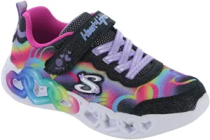 Skechers Girls' Infinite Heart Lights Sneaker