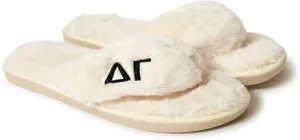 Sorority Shop Delta Gamma Fuzzy Slippers Women