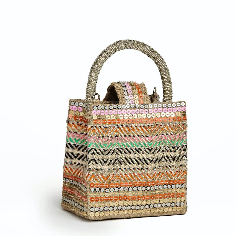 Sparkle Festive Mini Tote