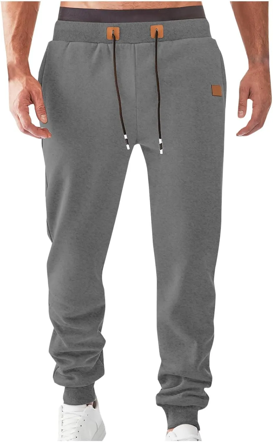 Sports Outdoor Sweatpants Men Hiking Baggy Pants Plain Workout Pants Leisure Stretch Pants Classic Work Pants