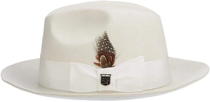 STACY ADAMS Men's Felt Fedora