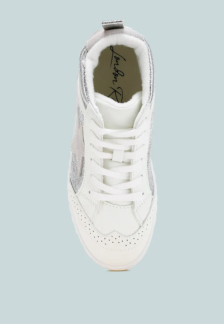 Star High Ankle Sneakers by RUW