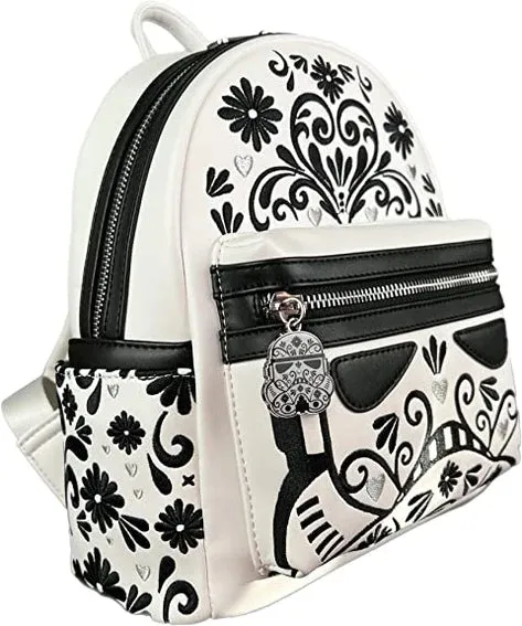 Star Wars Mini Backpack Stormtrooper Floral Loungefly