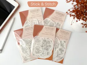 Stick & Stitch Embroidery designs, embroidery patterns