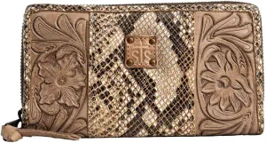 STS Ranchwear Stella Bifold Wallet STS68282,Brown,Small
