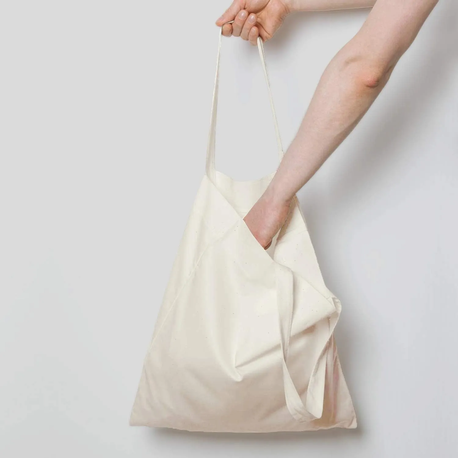 Super savings Piece) (Single Canvas Cotton EcoSmart Tote Shopping Zipperless, Lightweight, – Bag Reusable Hurry, ends soon Natural