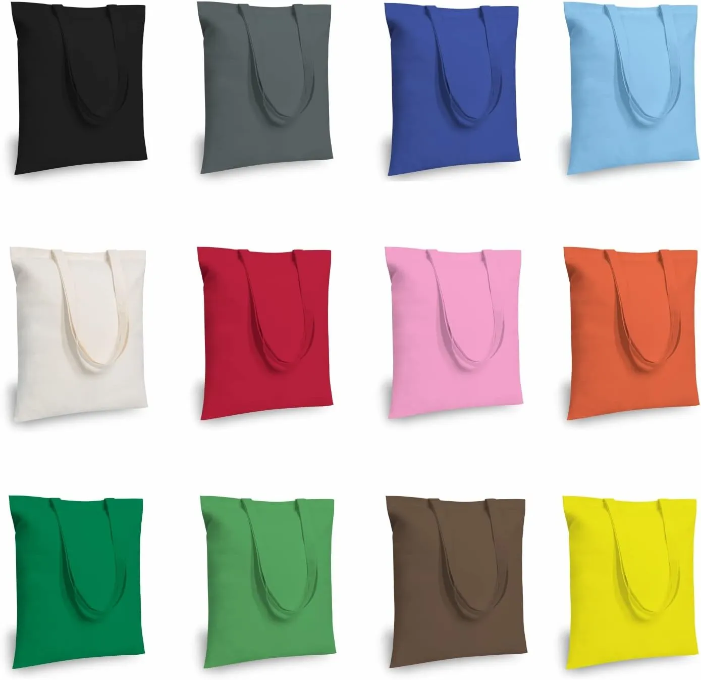 Super savings Piece) (Single Canvas Cotton EcoSmart Tote Shopping Zipperless, Lightweight, – Bag Reusable Hurry, ends soon Natural