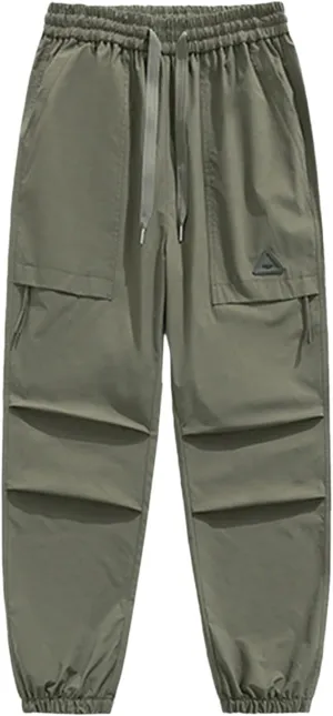 SUWBMHWE Hippie Pants Men Harem Long Shorts Boho Lounge Linen Summer Beach Baggy Trouser Mens with Pockets Oversized Renaiss