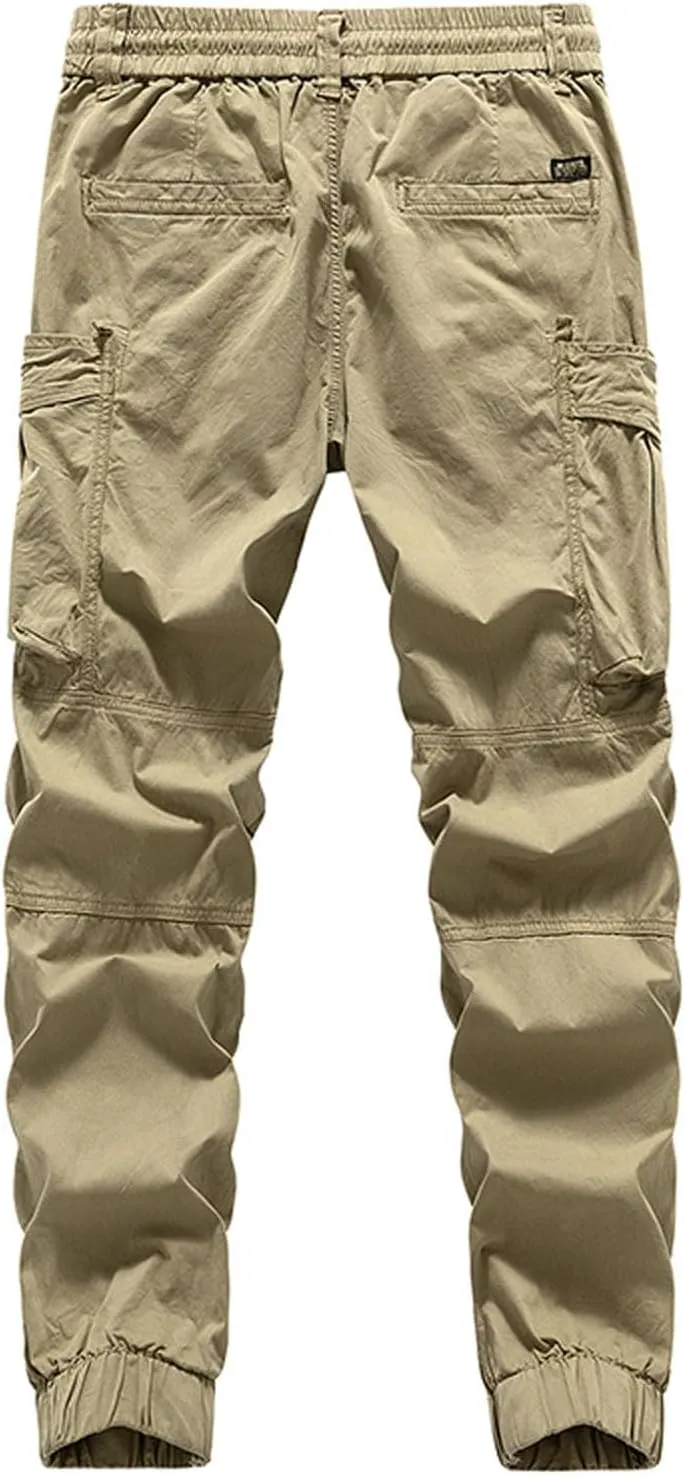 SUWBMHWE Japanese Streetwear Men Harem Pants Mens Beach Going Out Elegant Trendy with Pockets Clothes for Linen Shorts Solid