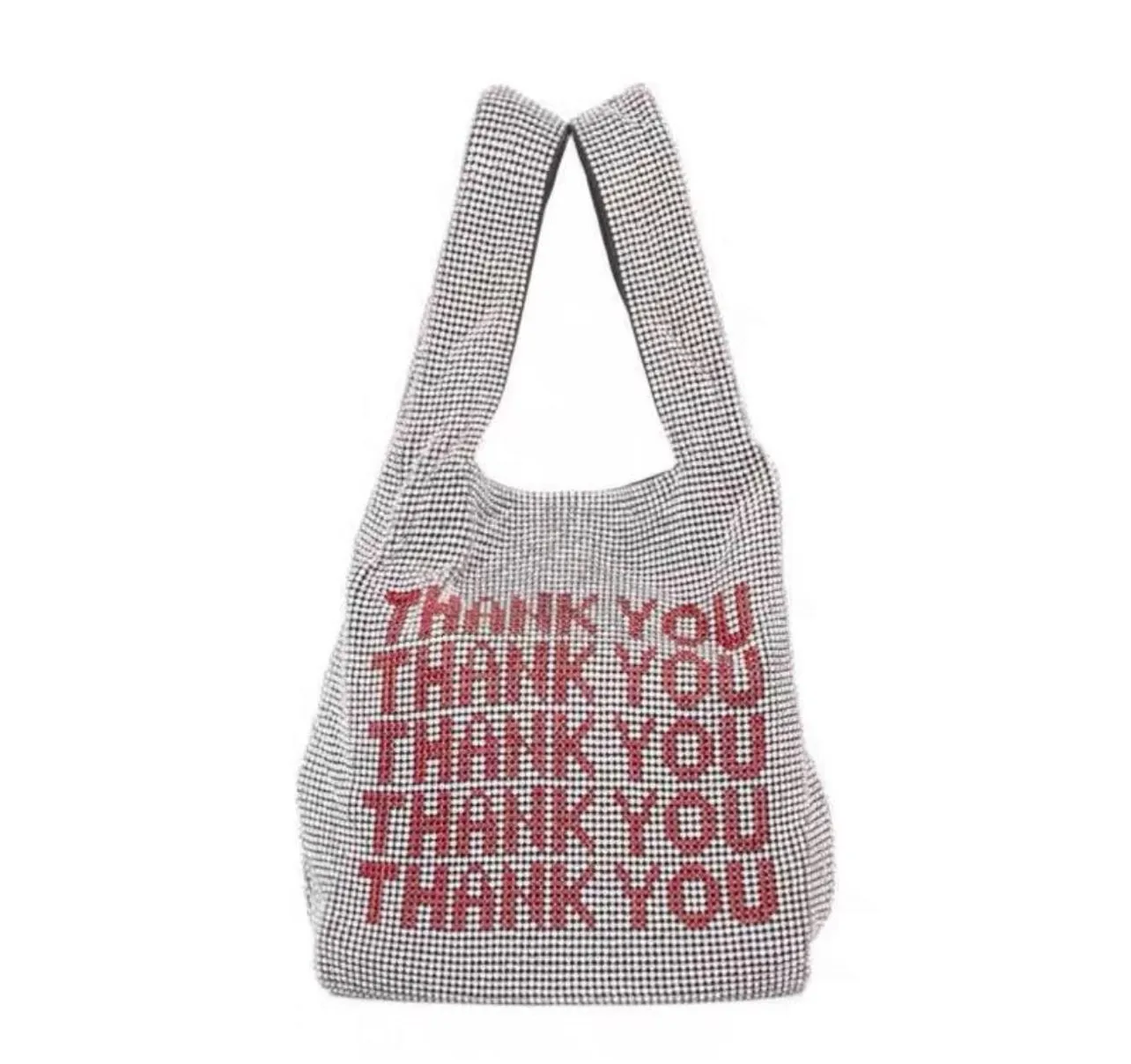 Thank You Bling Shoppers Purse