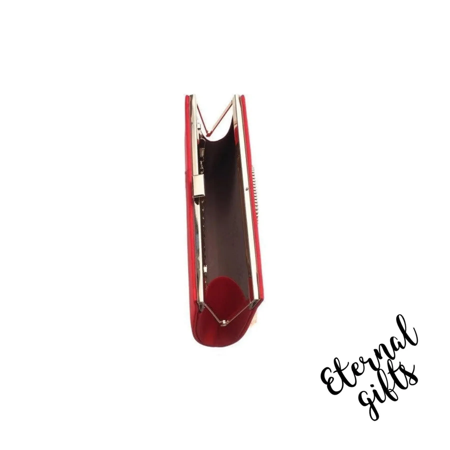 The Elaine in Red Clutch Bag
