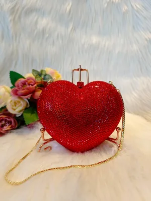 The Luxury Heart Clutch
