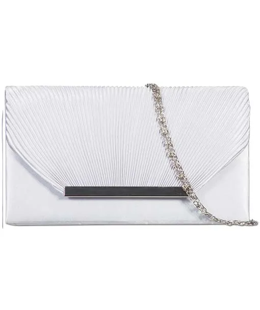 Time-limited offer Envelope Satin - Clutch Ruched Darcie Recommended