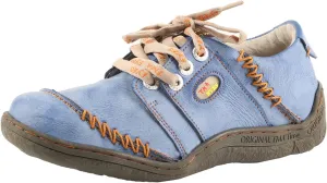 TMA EYES Women Leather Handstitched Walking Shoes Casual Sneakers for Travel Work