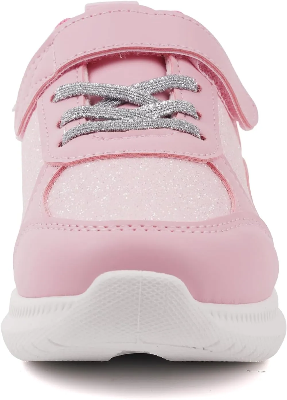 Toandon Toddler Kids Sneakers Sparkle Fashion Glitter Sequins Canvas Shoes