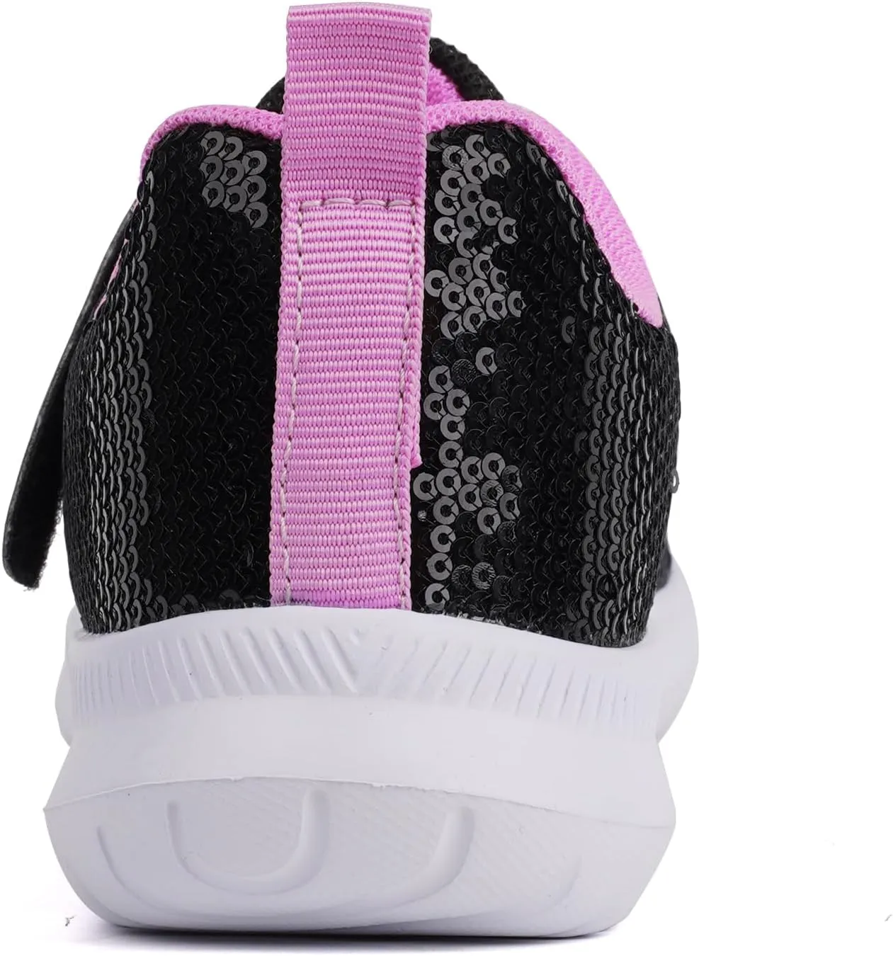 Toandon Toddler Kids Sneakers Sparkle Fashion Glitter Sequins Canvas Shoes
