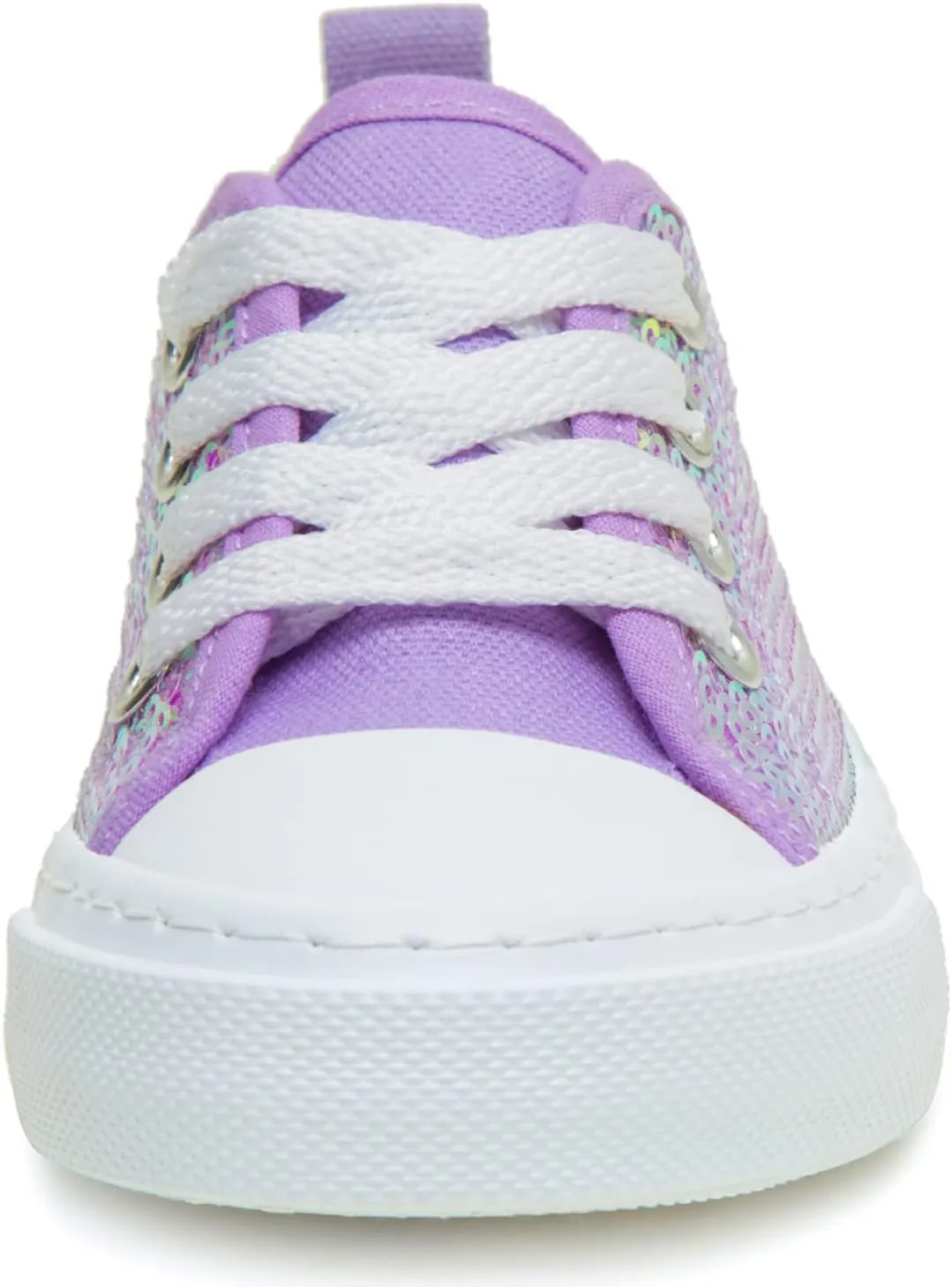 ToandonToddler Kids Sneakers Sparkle Fashion Glitter Sequins Canvas Shoes
