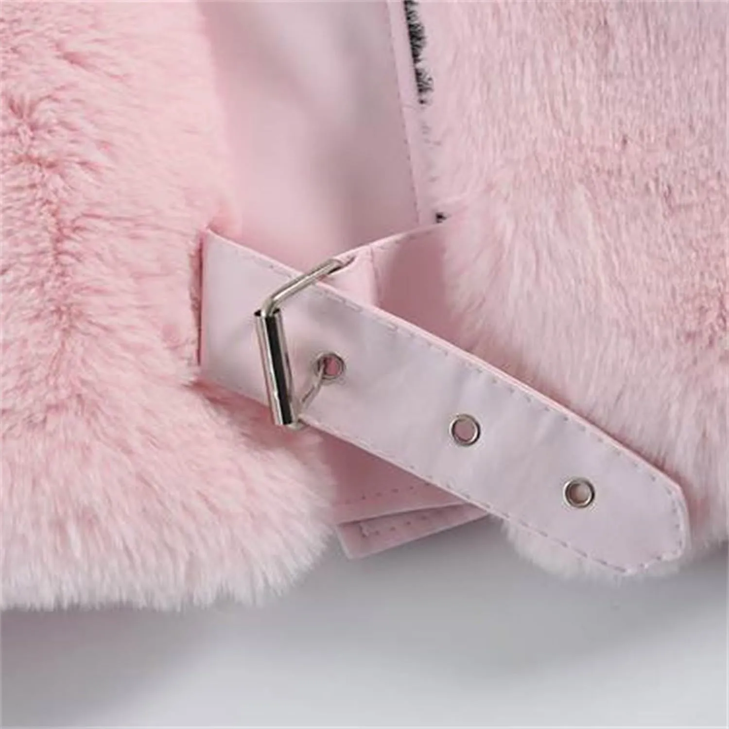 Toddler Girls Belted Faux Leather Moto Jacket Fall and Winter Fashion Biker Coat Zip Leather Jackets for Kids Outwear