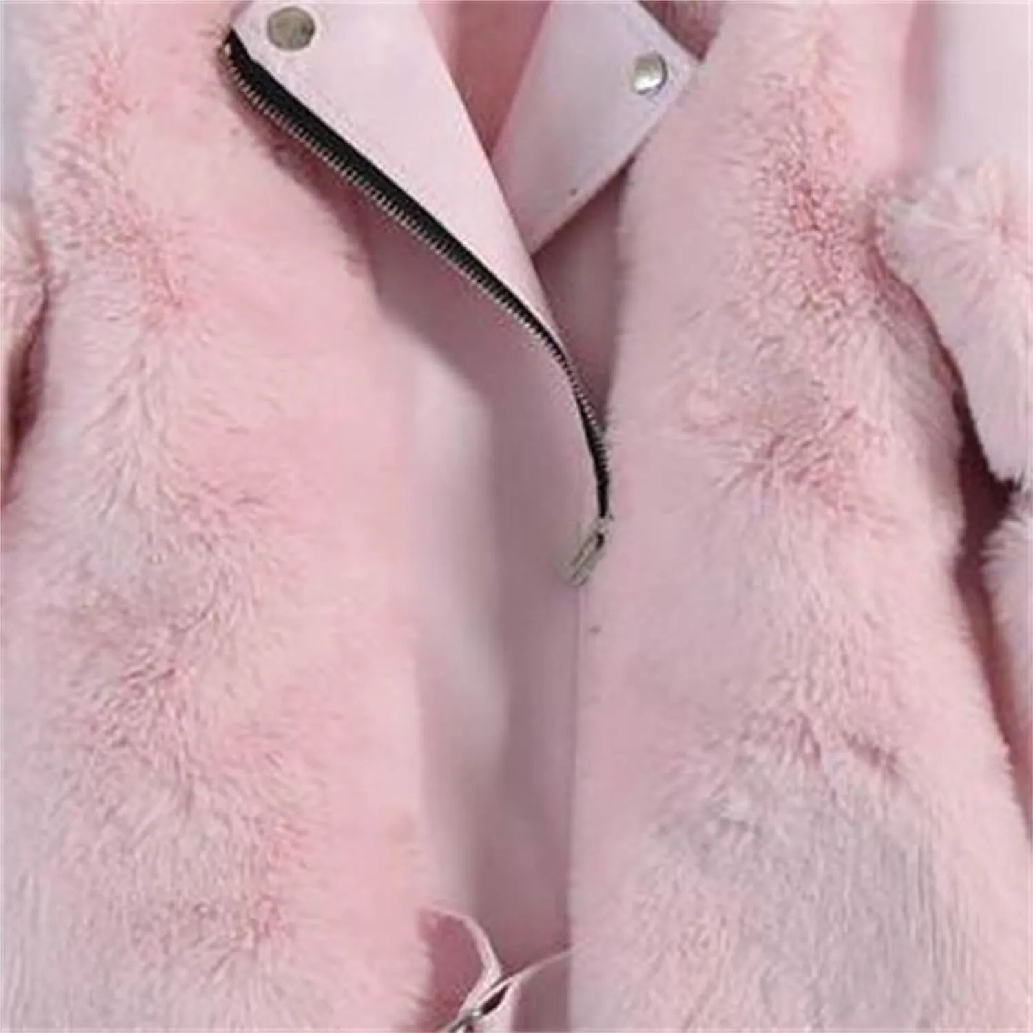 Toddler Girls Belted Faux Leather Moto Jacket Fall and Winter Fashion Biker Coat Zip Leather Jackets for Kids Outwear