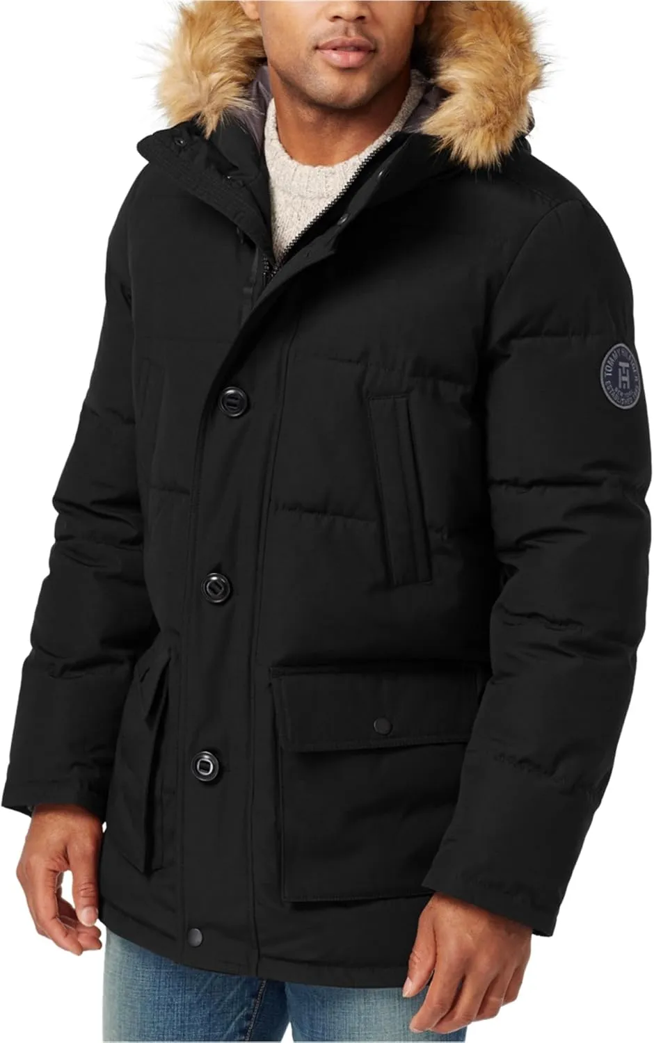 Tommy Hilfiger Men's Arctic Cloth Heavyweight Performance Parka