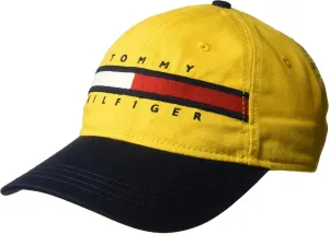 Tommy Hilfiger Men's Cotton Avery Adjustable Baseball Cap