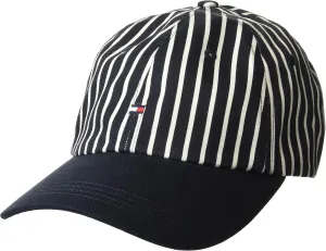 Tommy Hilfiger Men's Cotton Logo Adjustable Baseball Cap