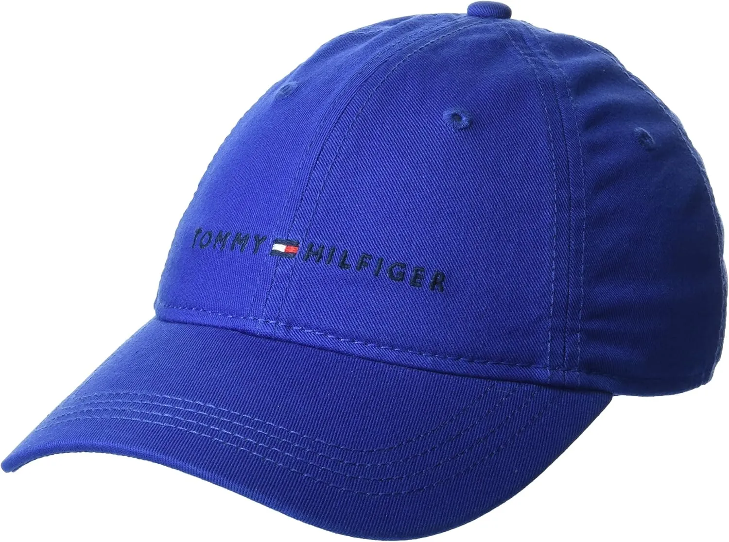 Tommy Hilfiger Men's Cotton Logo Adjustable Baseball Cap