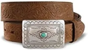 Tony Lama Women's Navajo Spirit Embossed Leather Belt USA MADE C50189
