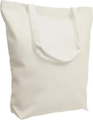 TOPDesign 2 | 6 | 12 Pack Super Strong Large 17.5"x16.5"x5" 10oz Cotton Canvas Tote, Reusable Grocery Shopping Bag, Blank Natural Bags for Crafts, DIY Your Creative Designs (Pack of 12)